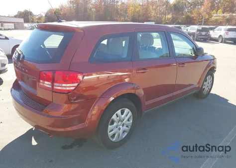 2013 Dodge Journey American Value Pkg из США, поврежденный, VIN 3C4PDCAB6DT710128
